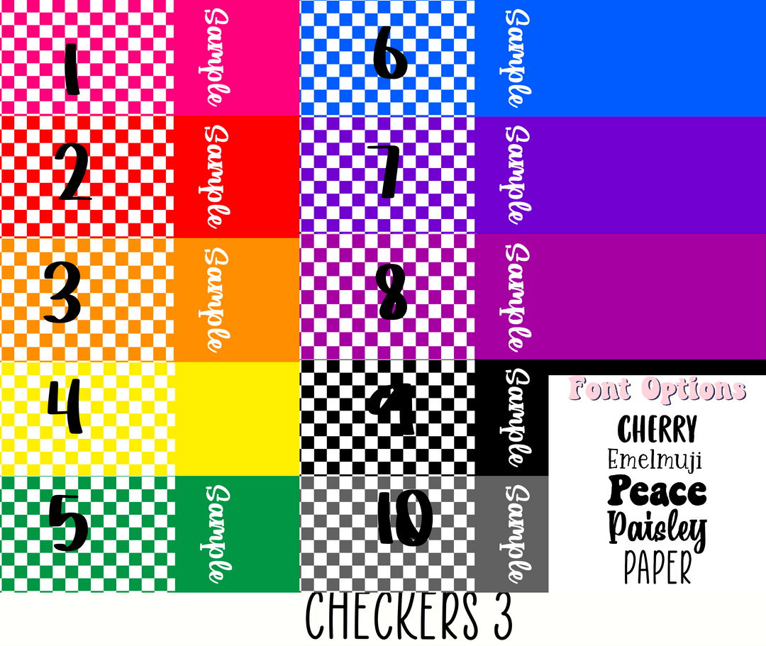 2 Tone Checkers 3