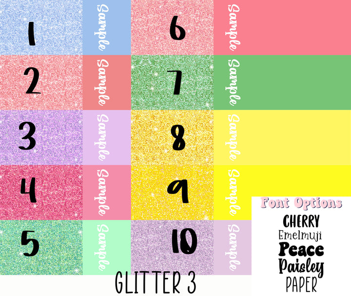 2 Tone Glitter 3