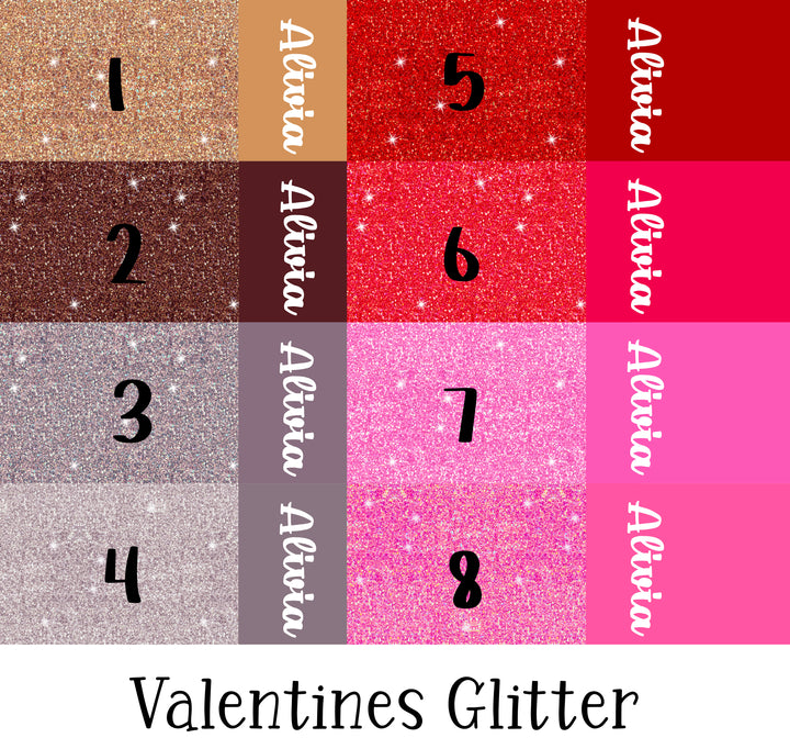 2 Tone Valentines Glitter