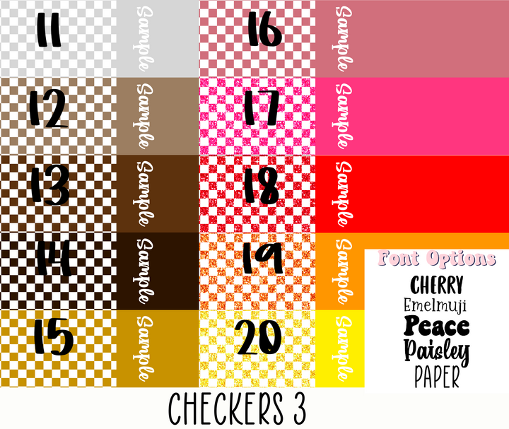 2 Tone Checkers 3