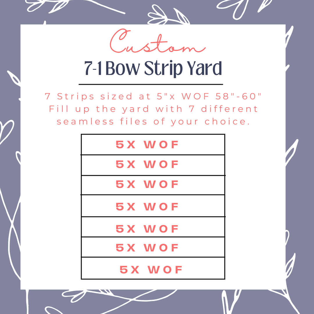 7-1 Yard Panel Custom POD