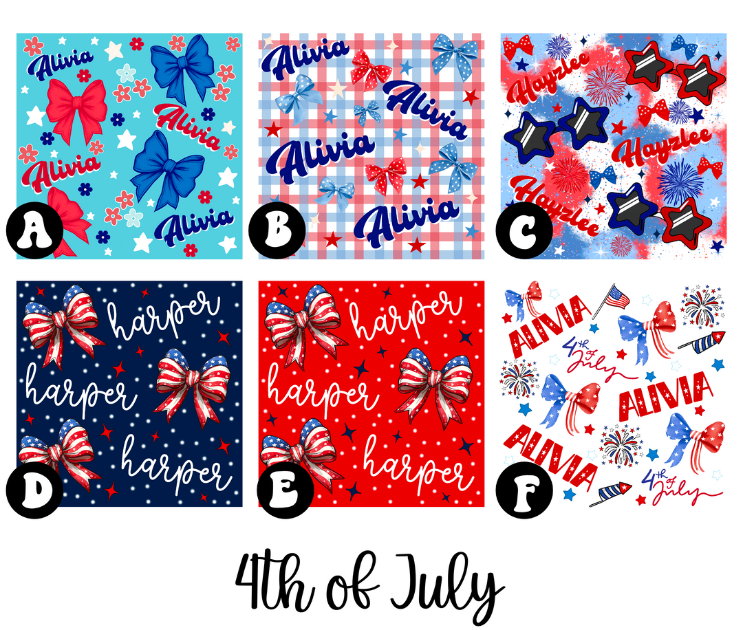 4th of July Name Files