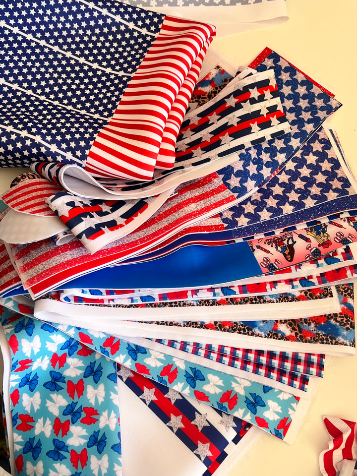Mystery Bow Strips Scuba (10) 4th of July