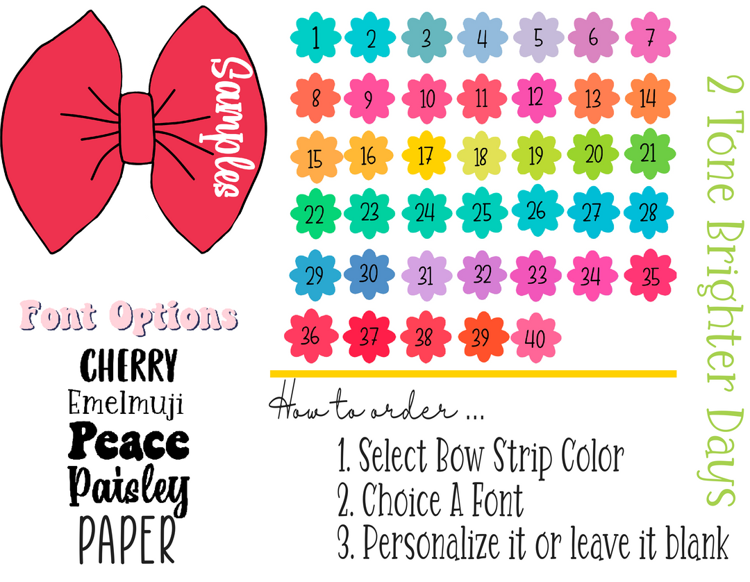 2 Tone Solid Brighter Days