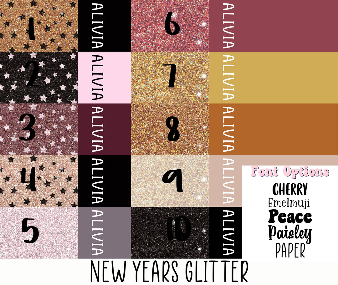 New Years Glitter