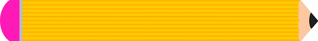 POD Yellow Pencil Bow