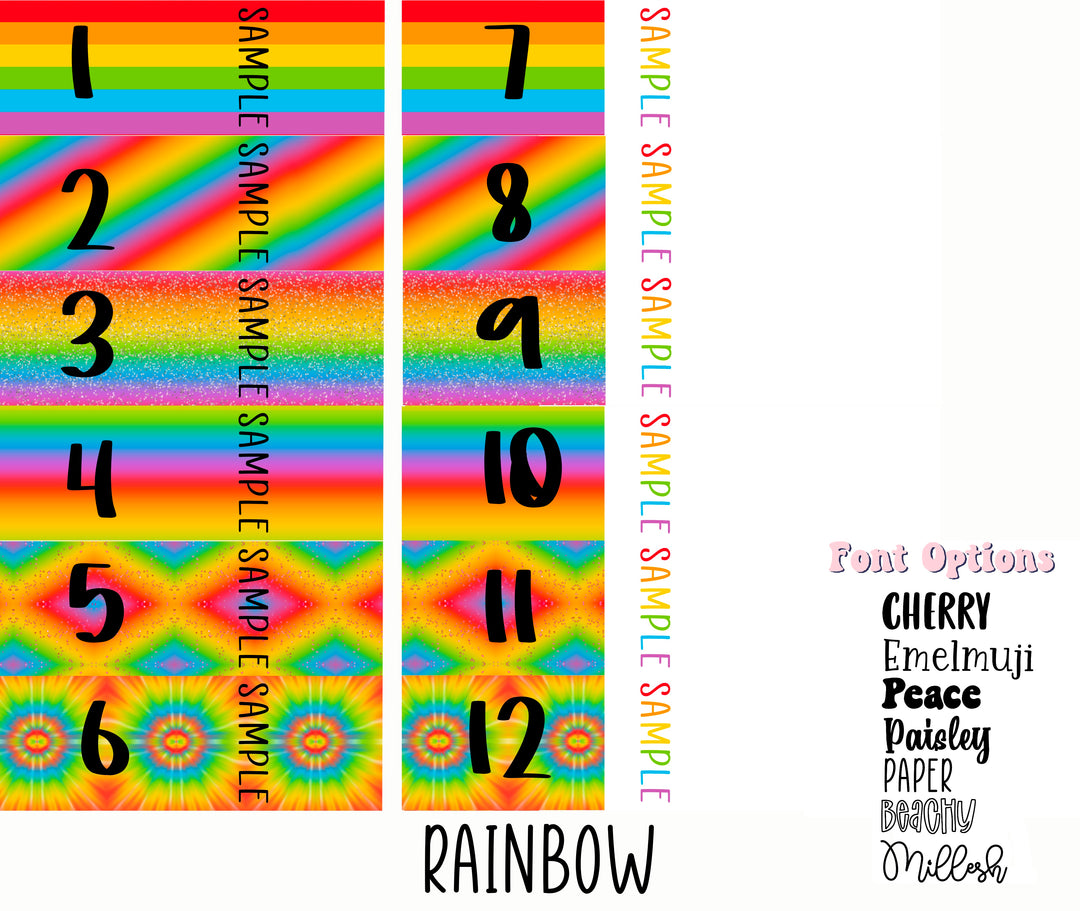 Rainbow 2 Tones