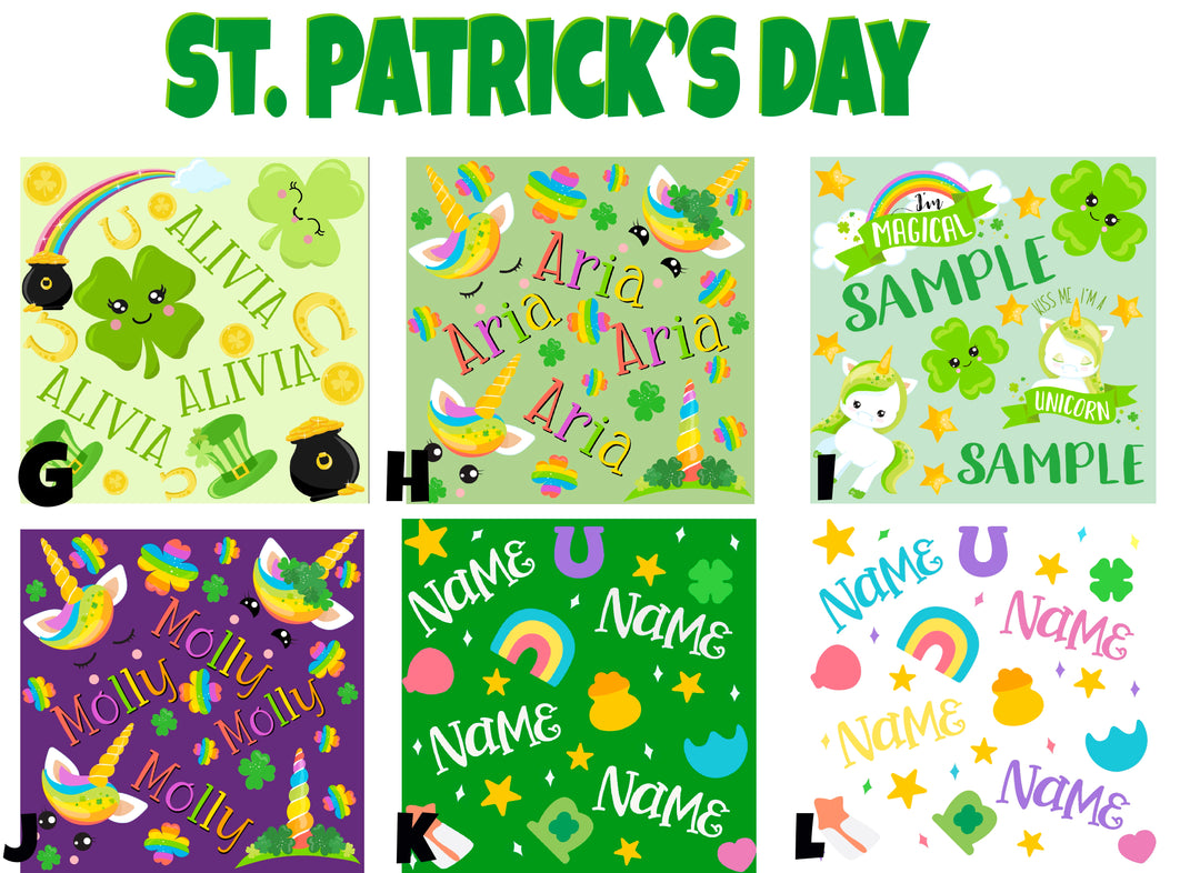 St. Patrick’s Day Name Files