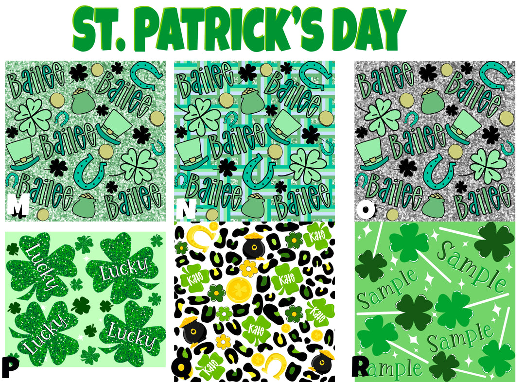 St. Patrick’s Day Name Files