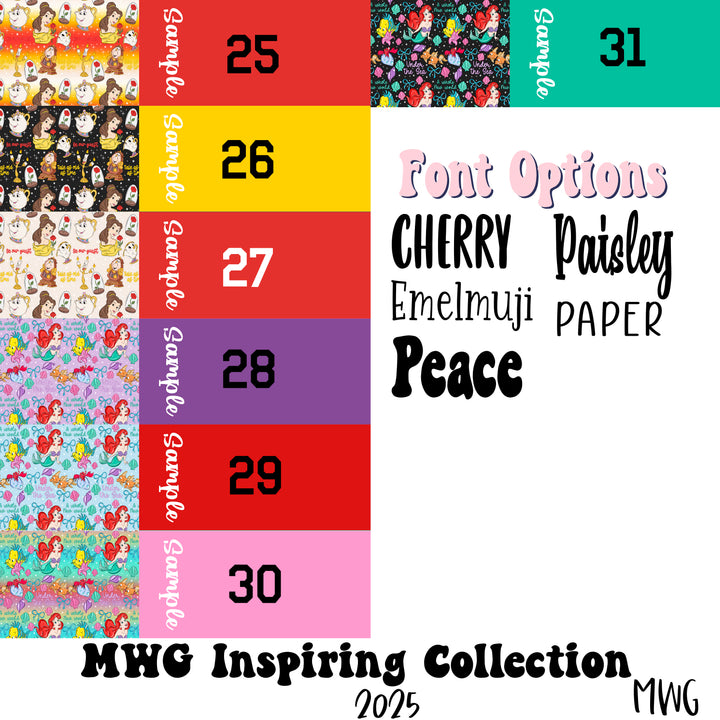 2 Tone MWG Inspired Collection 2025