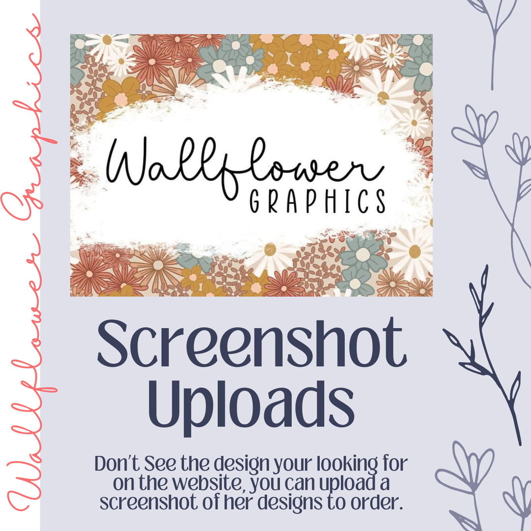 Wallflower Graphics Custom Upload POD
